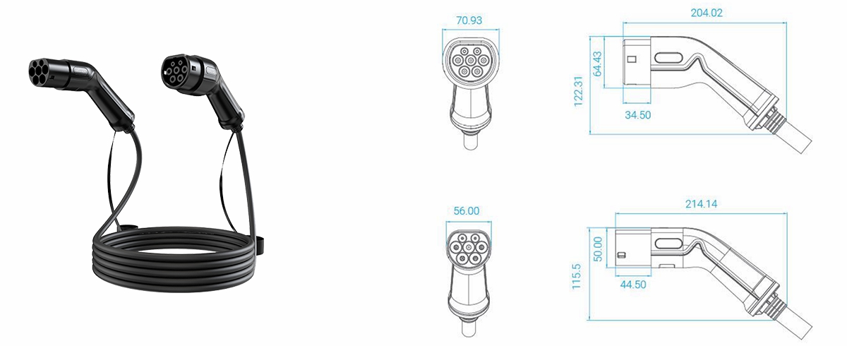 ev extension cable