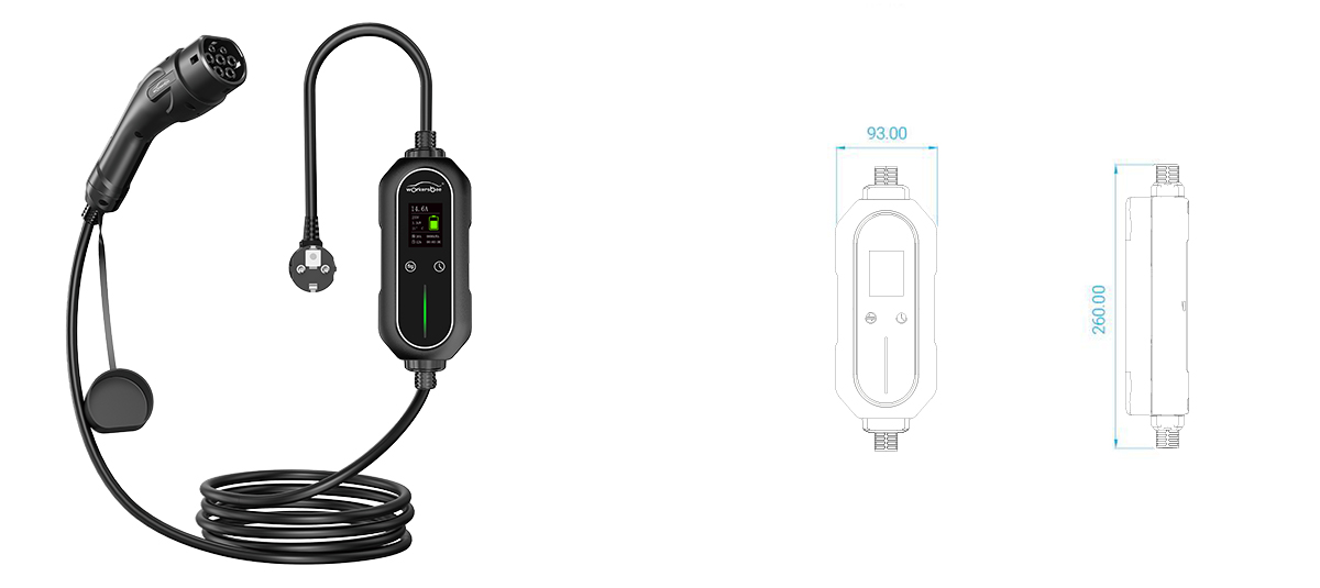 Business electric vehicle charging equipment