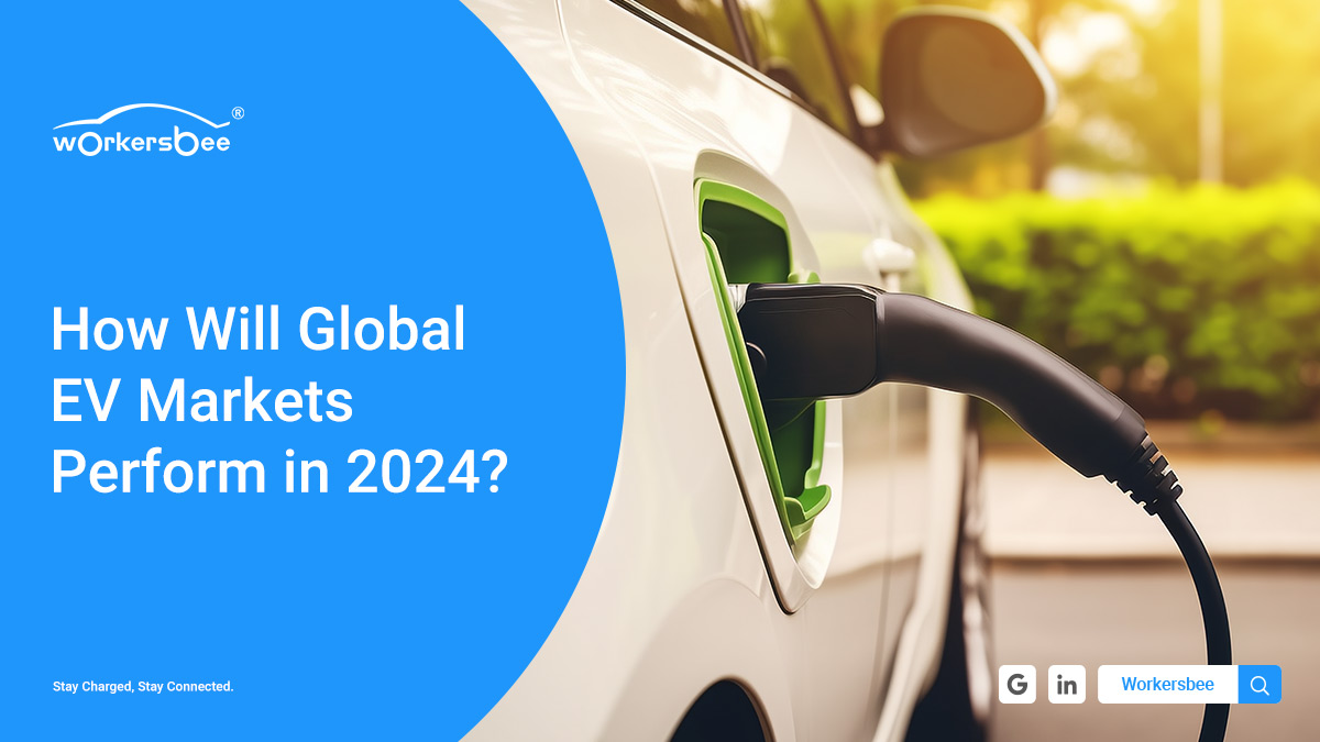 Qual será o desempenho dos mercados globais de veículos elétricos em 2024?