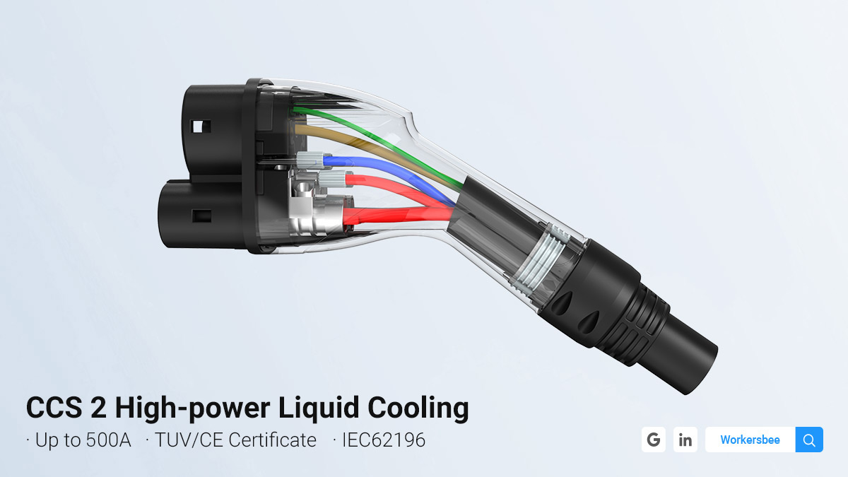 500A Liquid-Cooled Charging Cable