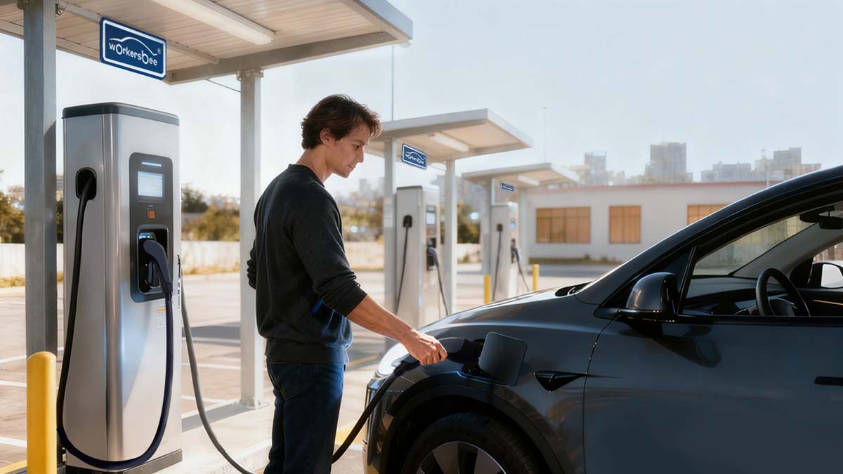 O que é um conector EV tipo 2? Um guia simples para o plugue CA de 7 pinos (2025)